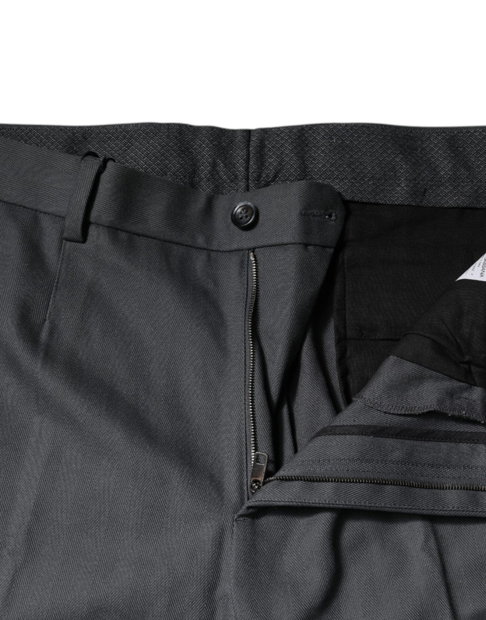 Dolce & Gabbana Gray Tapered Formal Dress Pants - Sandy Store ByNet
