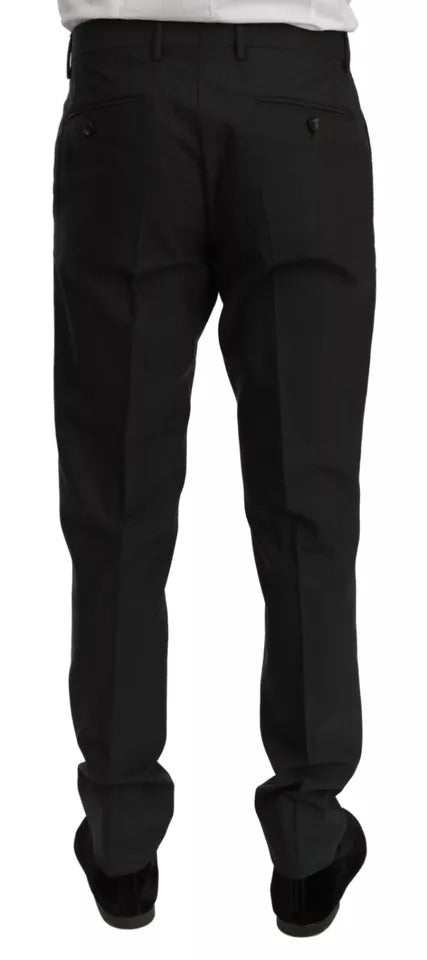Dolce & Gabbana Gray Wool Slim Fit 2 Piece MARTINI Suit - Sandy Store ByNet