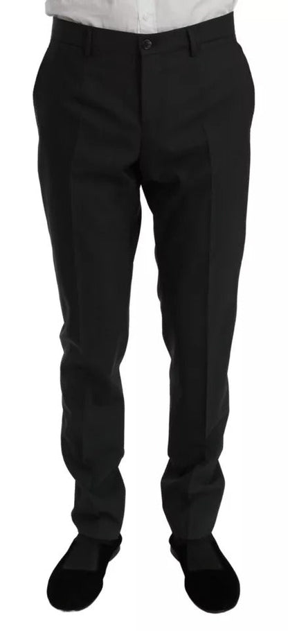 Dolce & Gabbana Gray Wool Slim Fit 2 Piece MARTINI Suit - Sandy Store ByNet
