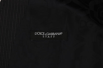 Dolce & Gabbana Gray Wool Stretch Vest – IT52 | XL par Dolce & Gabbana | Disponible sur Sandy Store ByNet