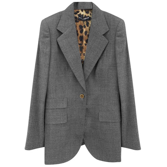 Dolce & Gabbana Gray Wool Suits & Blazer – IT46 | L par Dolce & Gabbana | Disponible sur Sandy Store ByNet