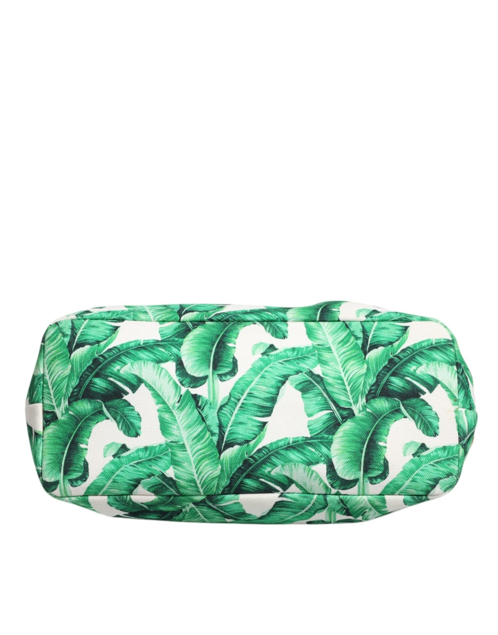 Dolce & Gabbana Green Canvas Botanical Garden Women Tote Bag - Sandy Store ByNet