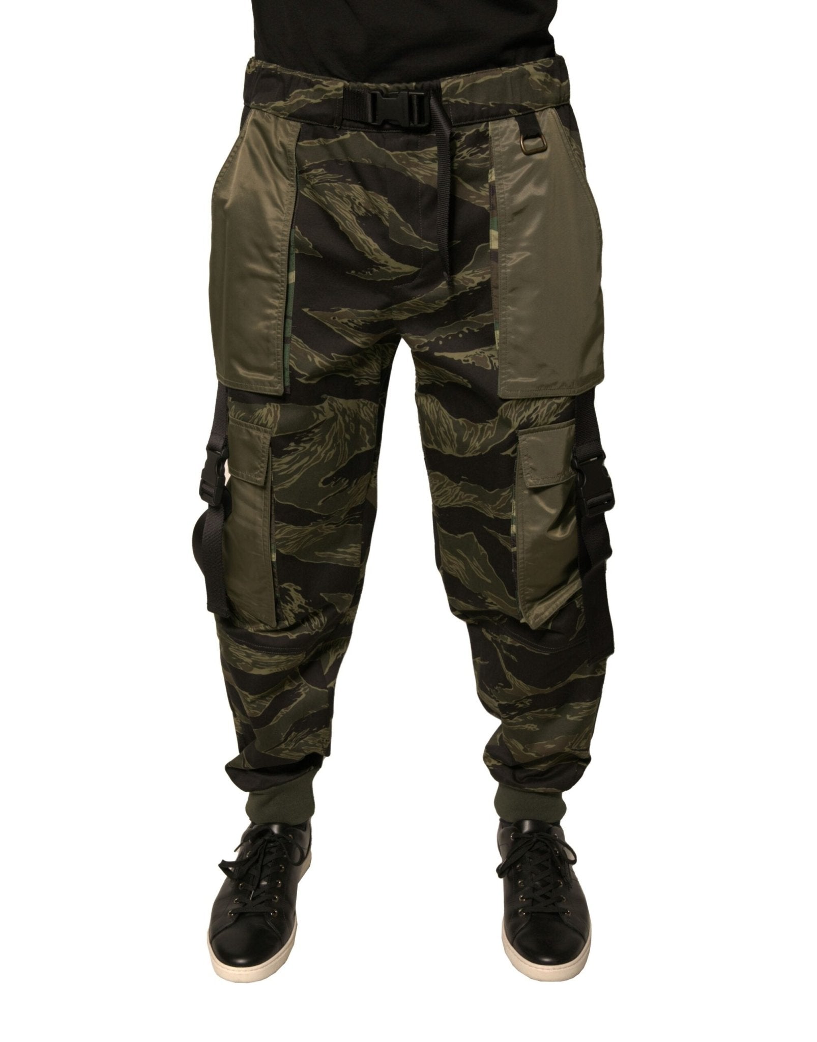 Dolce & Gabbana Green Cotton Jogger Cargo Pants – IT50 | L par Dolce & Gabbana | Disponible sur Sandy Store ByNet