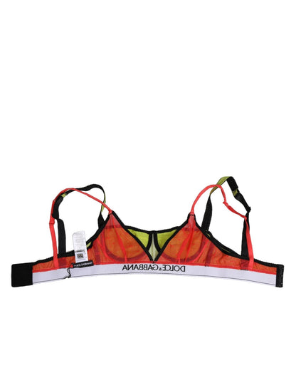 Dolce & Gabbana Green Nylon Soft Cup Balconnet Bra Underwear – IT2 | S par Dolce & Gabbana | Disponible sur Sandy Store ByNet