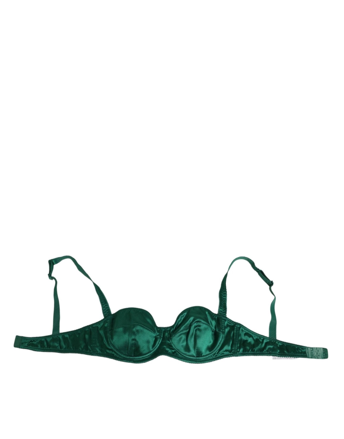Dolce & Gabbana Green Satin Semi - Padded Underwire Musk Underwear – IT2 | S par Dolce & Gabbana | Disponible sur Sandy Store ByNet