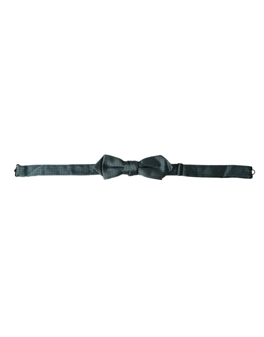 Dolce & Gabbana Green Silk Fantasy Adjustable Neck Men Papillon Bow Tie – par Dolce & Gabbana | Disponible sur Sandy Store ByNet