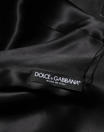 Dolce & Gabbana Green Viscose Acetate Mini Long Sleeve Dress – IT40|S par Dolce & Gabbana | Disponible sur Sandy Store ByNet