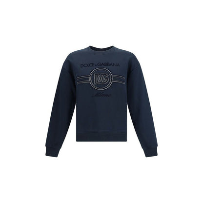 Dolce & Gabbana Jersey Sweatshirt with embroidery – IT48 | M par Dolce & Gabbana | Disponible sur Sandy Store ByNet