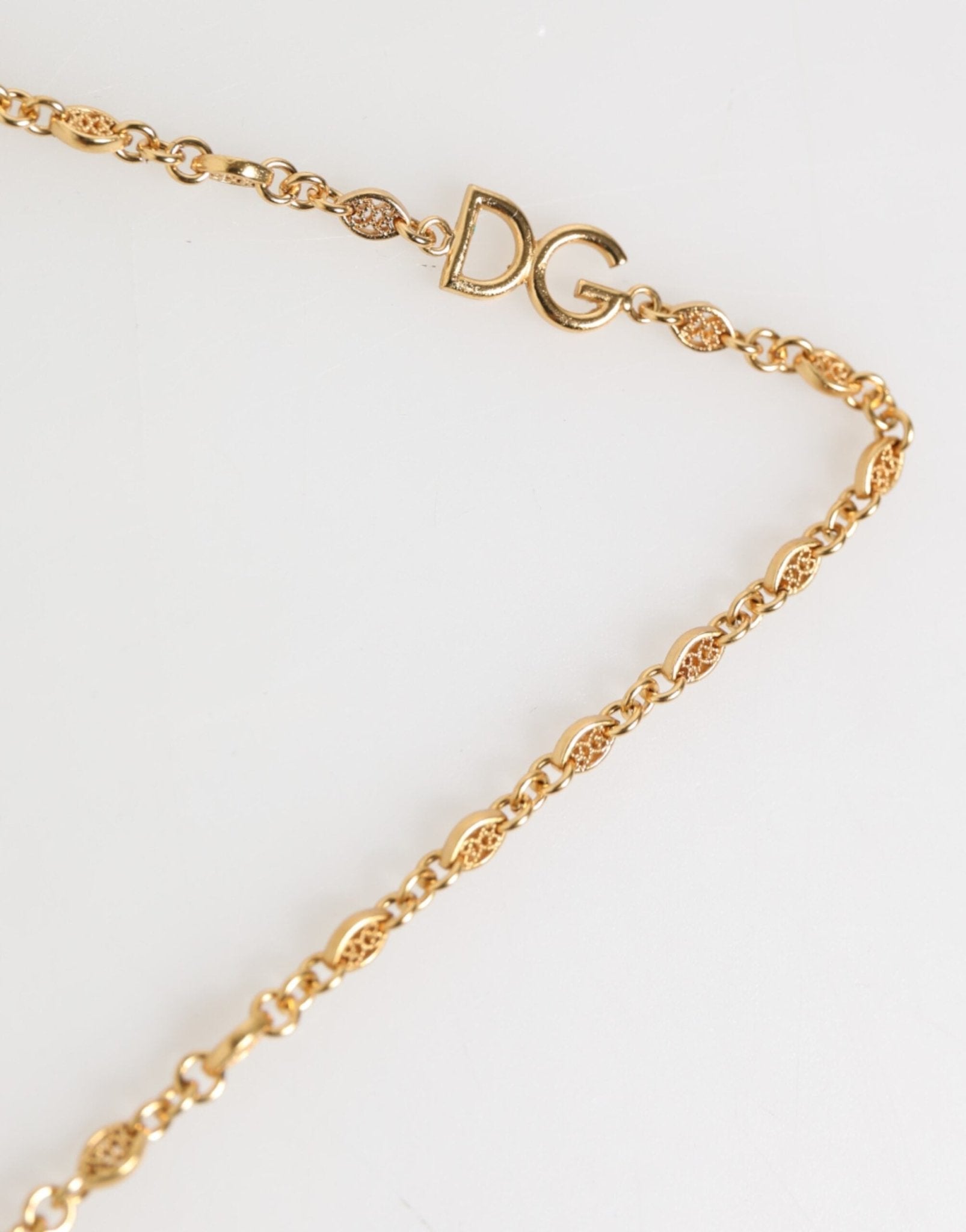 Dolce & Gabbana Lapel Pin Cross Logo Gold Chain Mens Accessories Brooch – par Dolce & Gabbana | Disponible sur Sandy Store ByNet