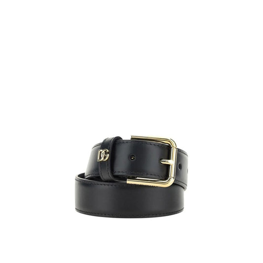 Dolce & Gabbana Leather Logo Belt – 80 cm / 32 Inches par Dolce & Gabbana | Disponible sur Sandy Store ByNet