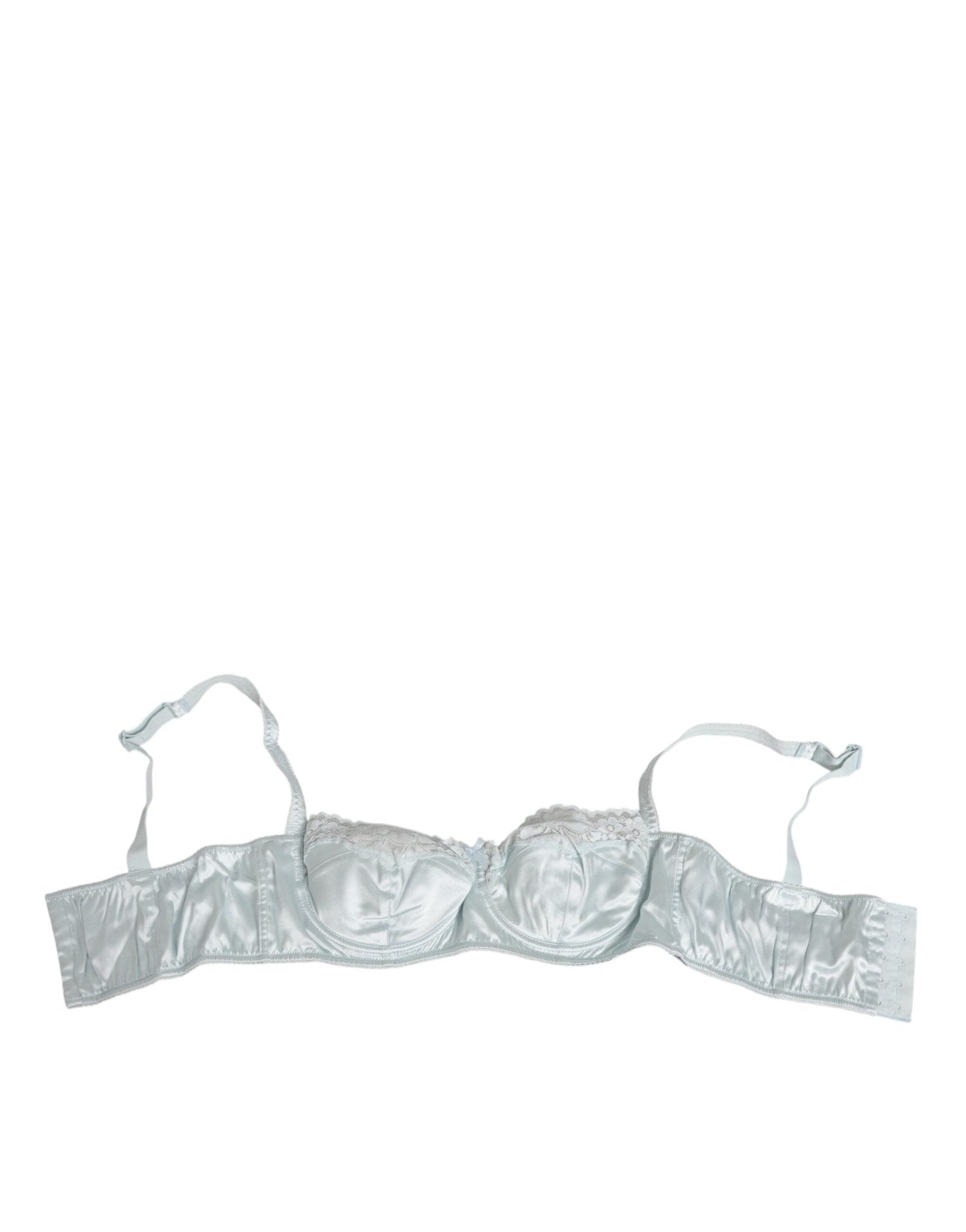 Dolce & Gabbana Light Blue Silk Semi - Padded Balconette Underwear – IT3 | M par Dolce & Gabbana | Disponible sur Sandy Store ByNet