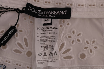 Dolce & Gabbana Majolica Embroidered Capri Elegance - Sandy Store ByNet
