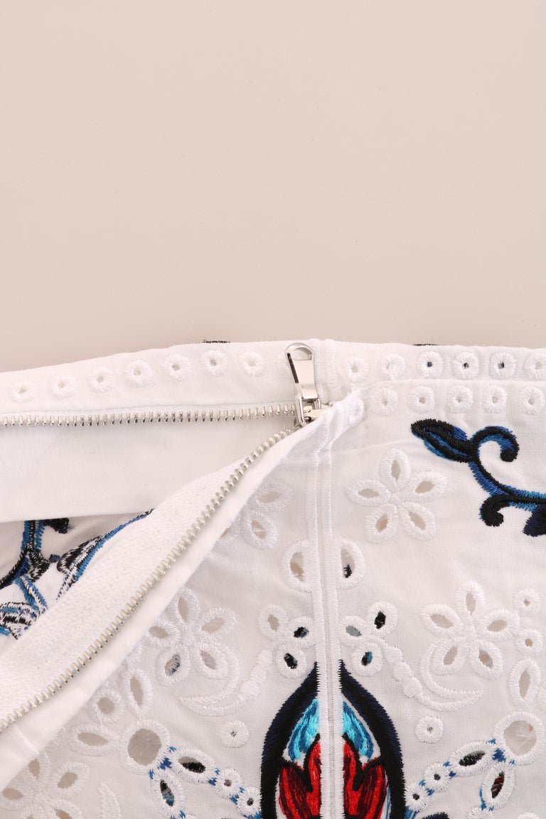 Dolce & Gabbana Majolica Embroidered Capri Elegance - Sandy Store ByNet