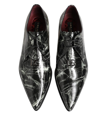 Dolce & Gabbana Marbled Pattern Dress Lace Up Derby Shoes – EU44/US11 par Dolce & Gabbana | Disponible sur Sandy Store ByNet