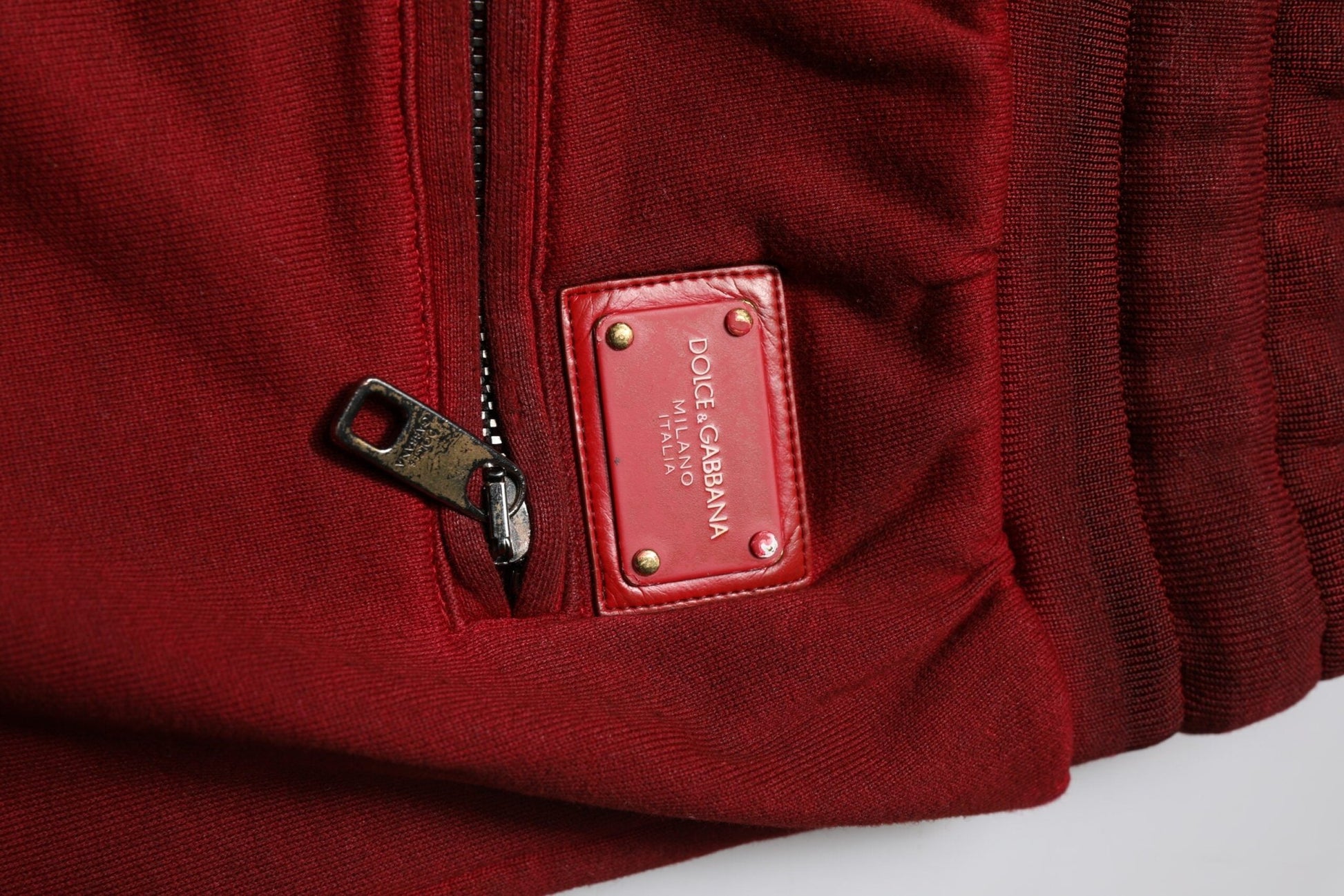Dolce & Gabbana Maroon Rip Style Bermuda Sweatshorts Shorts - Sandy Store ByNet