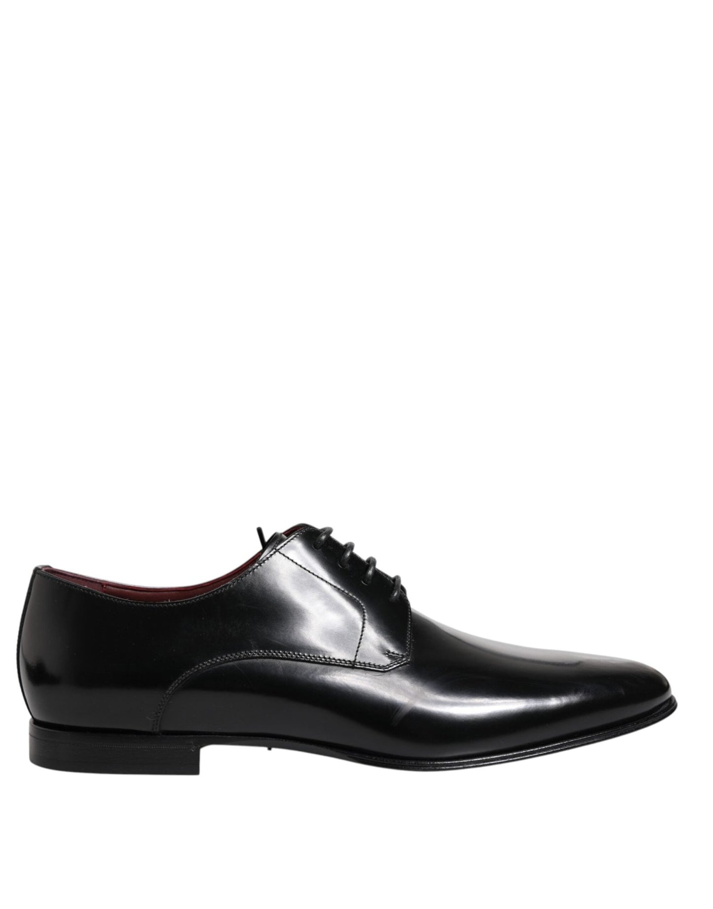 Dolce & Gabbana Men Dress Black Calfskin Leather Derby Shoes – EU41.5/US8.5 par Dolce & Gabbana | Disponible sur Sandy Store ByNet