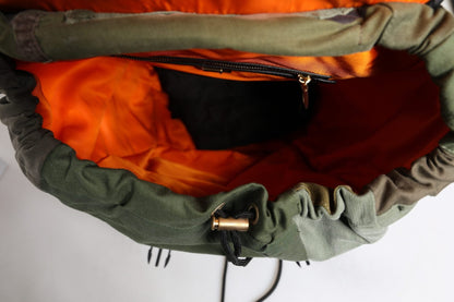 Dolce & Gabbana Military Green Patchwork Travel Backpack Bag - Sandy Store ByNet