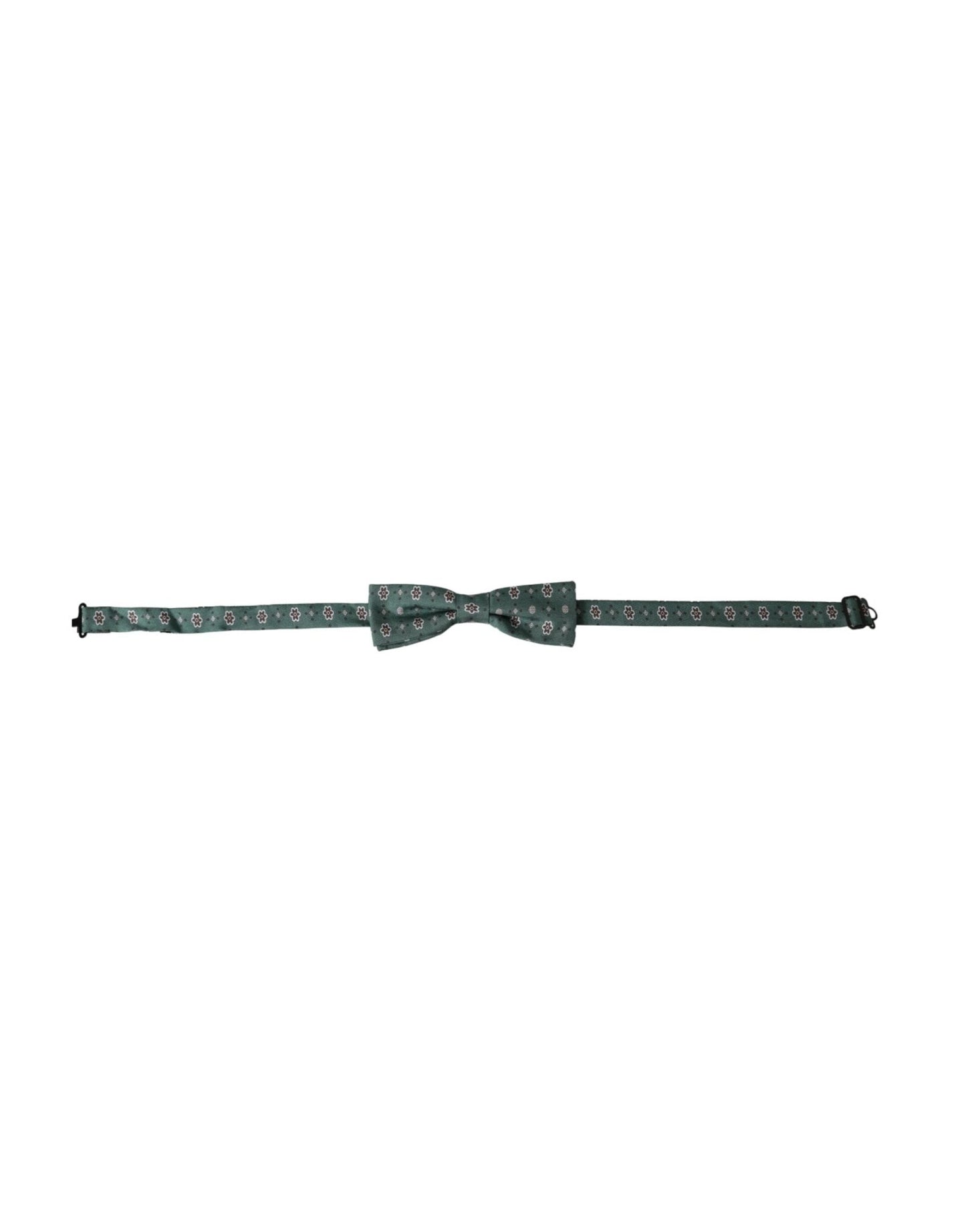 Dolce & Gabbana Mint Green Floral Adjustable Neck Men Bow Tie – par Dolce & Gabbana | Disponible sur Sandy Store ByNet