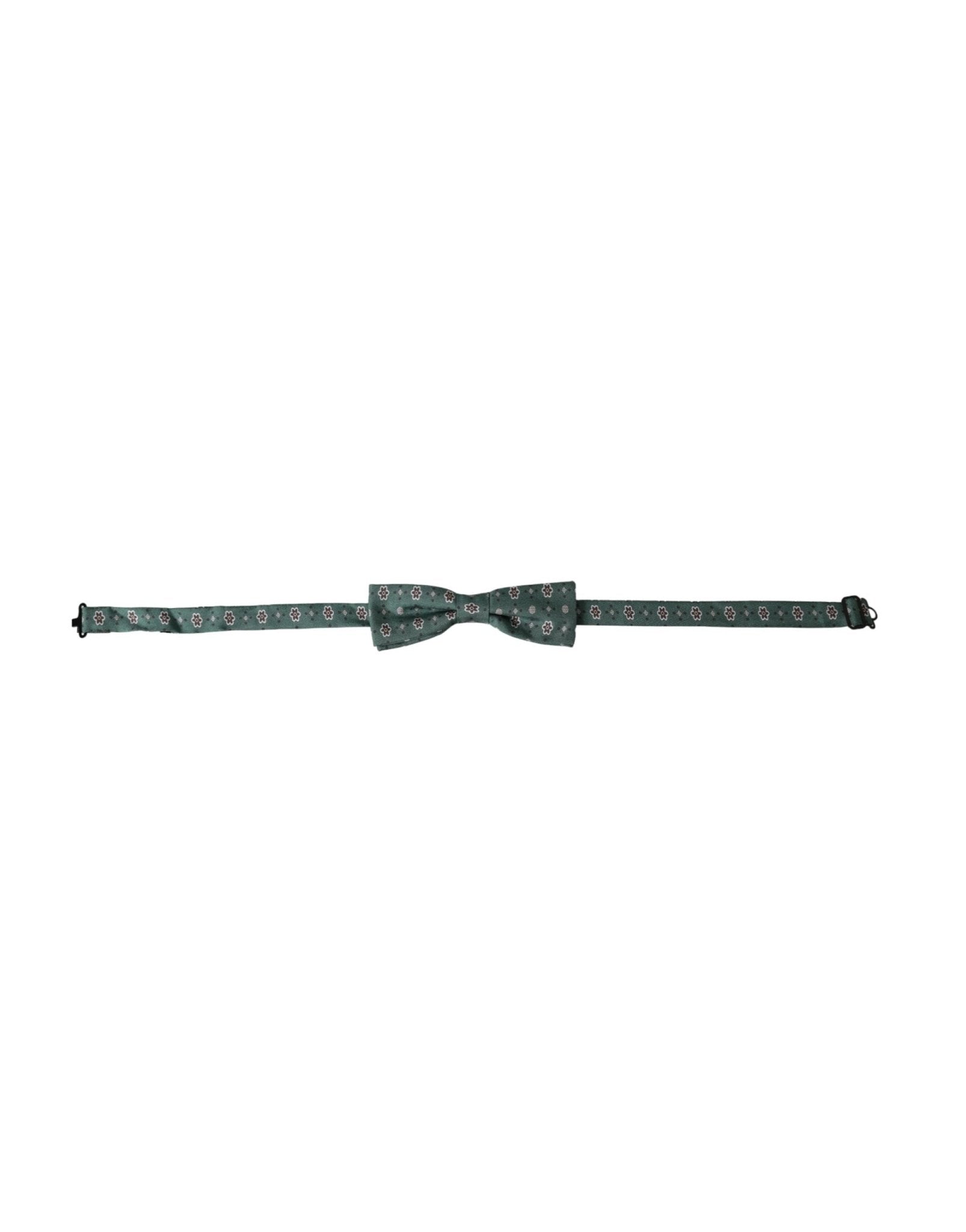 Dolce & Gabbana Mint Green Floral Adjustable Neck Men Bow Tie – par Dolce & Gabbana | Disponible sur Sandy Store ByNet