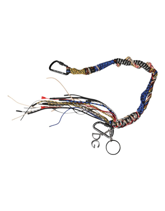 Dolce & Gabbana Multicolor Braided Rope Logo Bag Shoulder Strap - Sandy Store ByNet