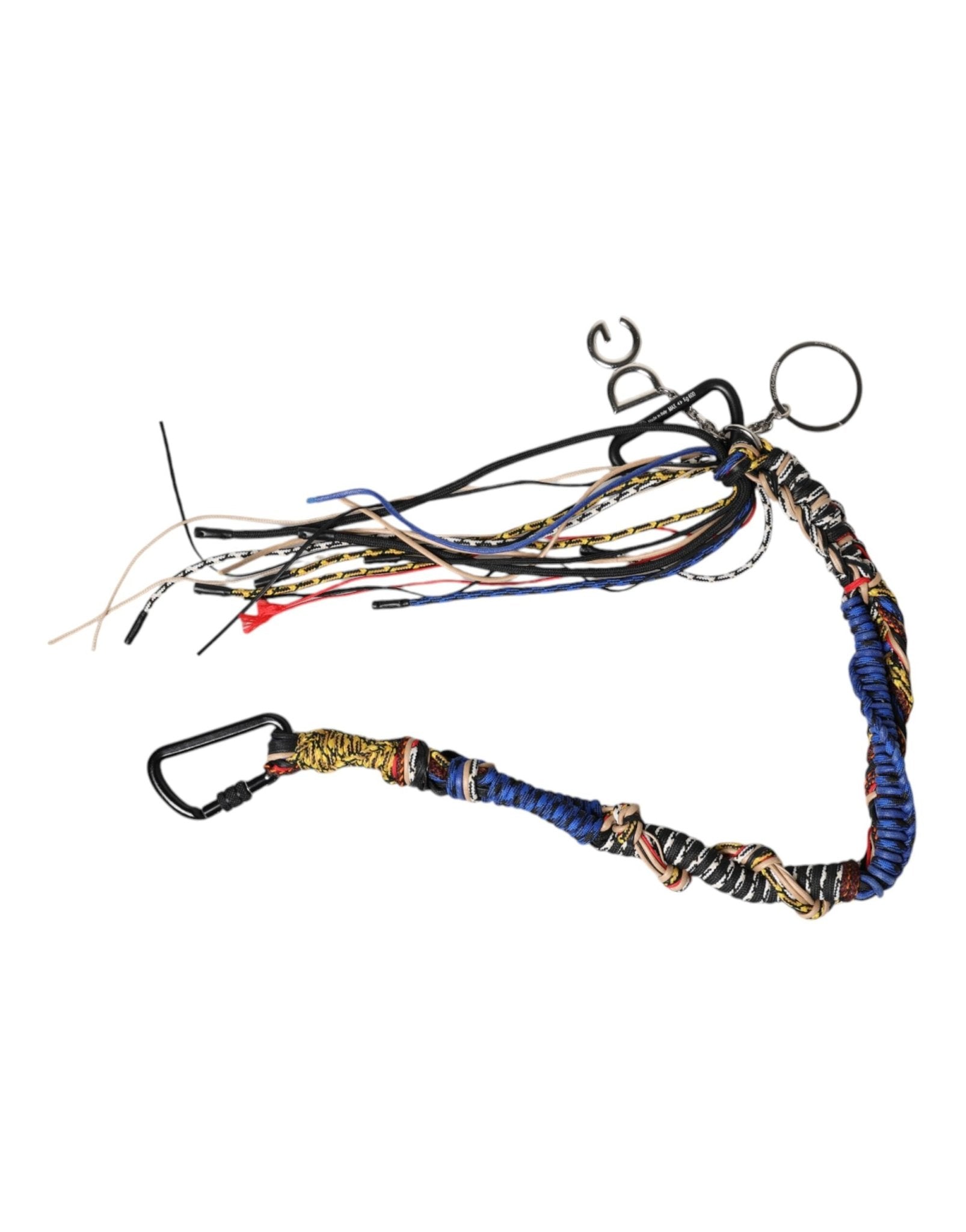 Dolce & Gabbana Multicolor Braided Rope Logo Bag Shoulder Strap - Sandy Store ByNet