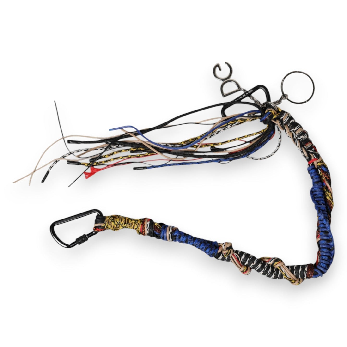 Dolce & Gabbana Multicolor Braided Rope Logo Bag Shoulder Strap - Sandy Store ByNet