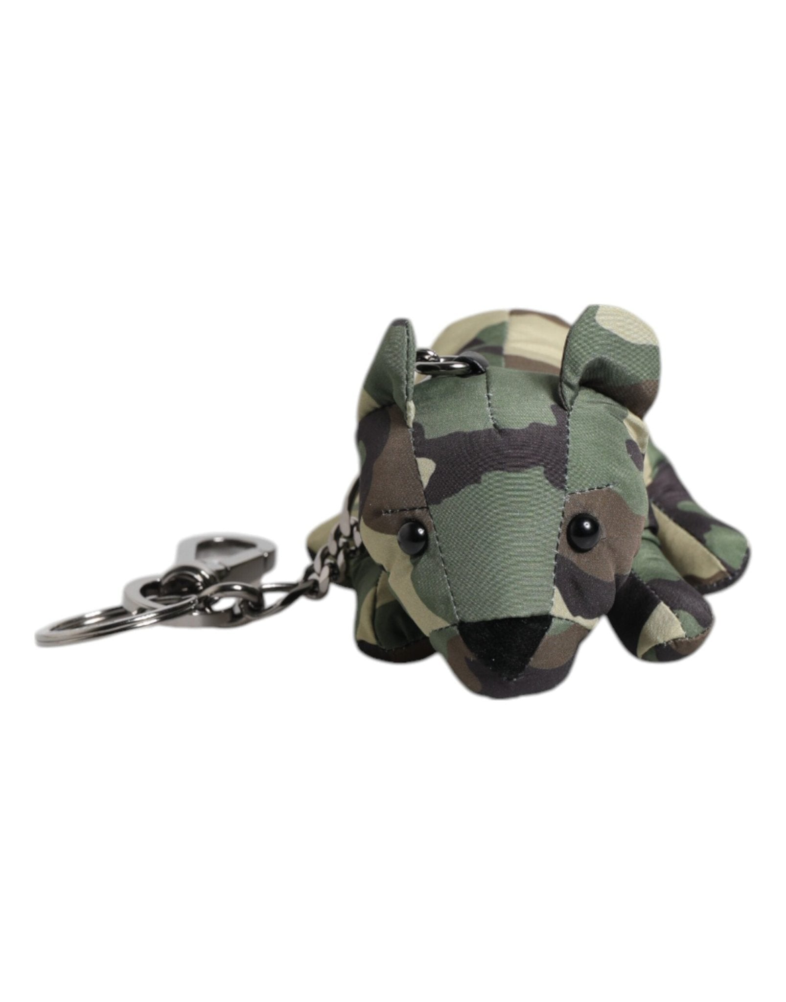 Dolce & Gabbana Multicolor Camouflage Animal Silhouette Keychain Keyring – par Dolce & Gabbana | Disponible sur Sandy Store ByNet