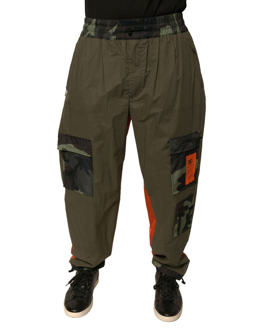 Dolce & Gabbana Multicolor Camouflage Jogger Cargo Pants – IT48 | M par Dolce & Gabbana | Disponible sur Sandy Store ByNet