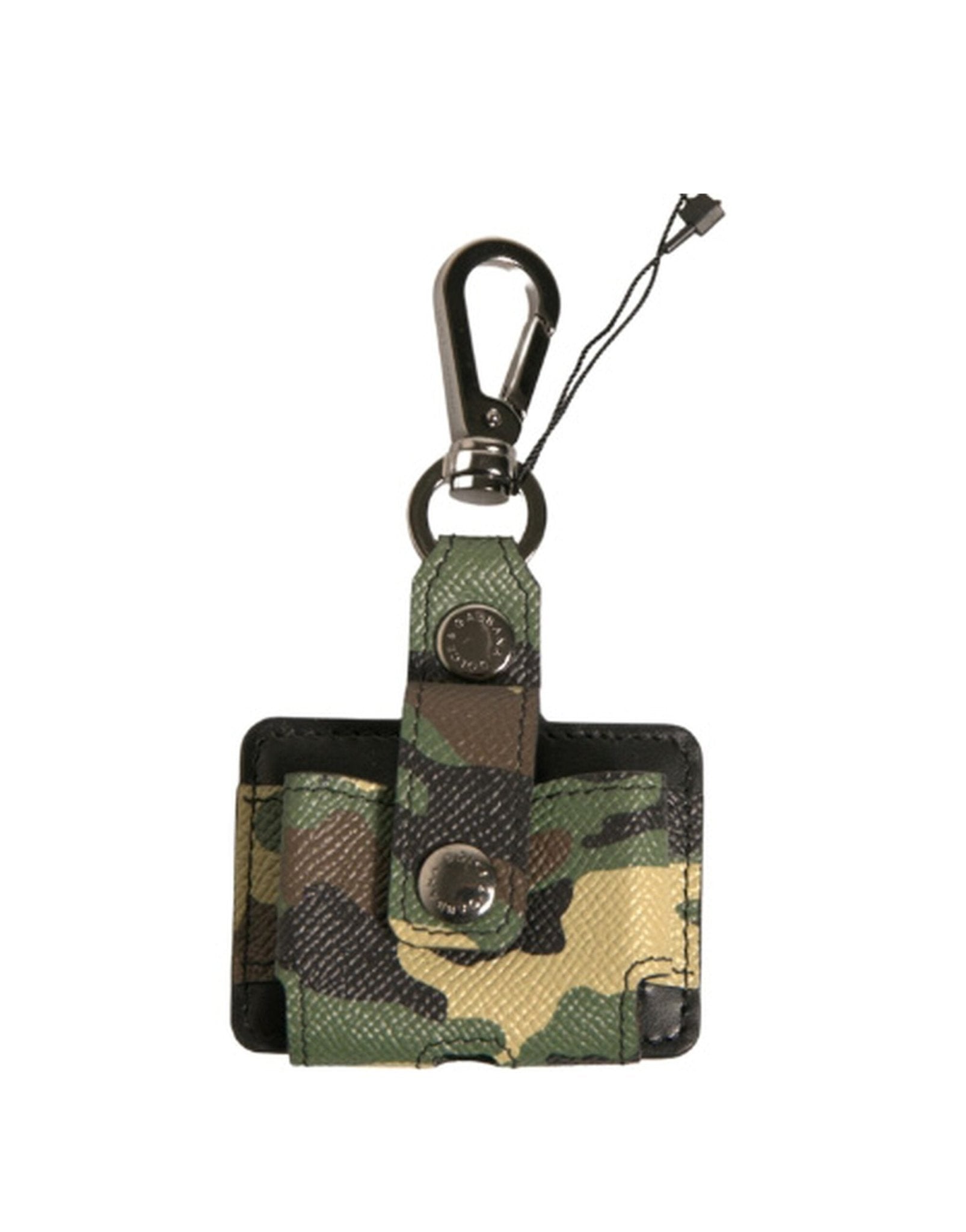 Dolce & Gabbana Multicolor Camouflage Leather Metal Airpods Case – par Dolce & Gabbana | Disponible sur Sandy Store ByNet