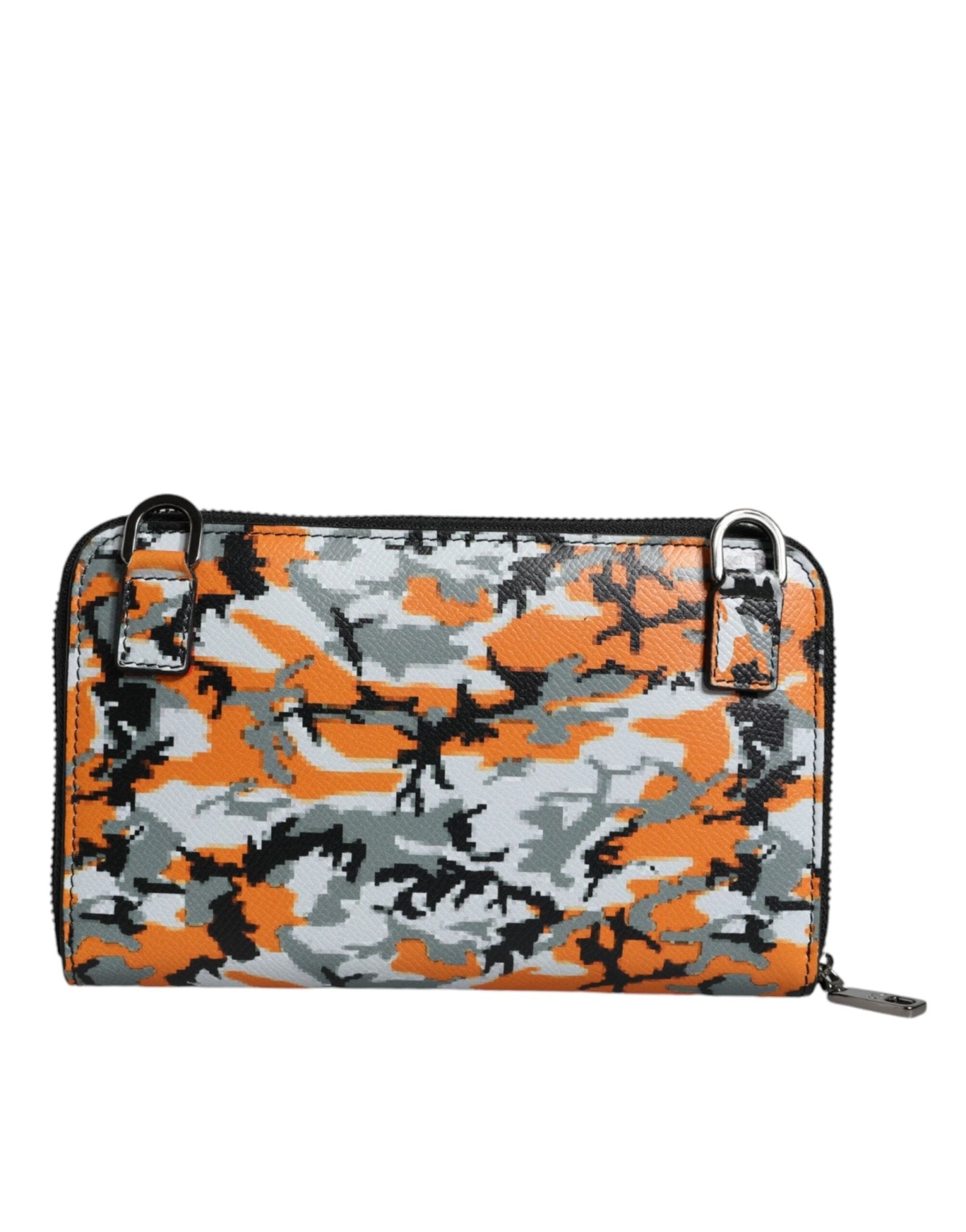 Dolce & Gabbana Multicolor Camouflage Leather Purse Cross Body Bag - Sandy Store ByNet