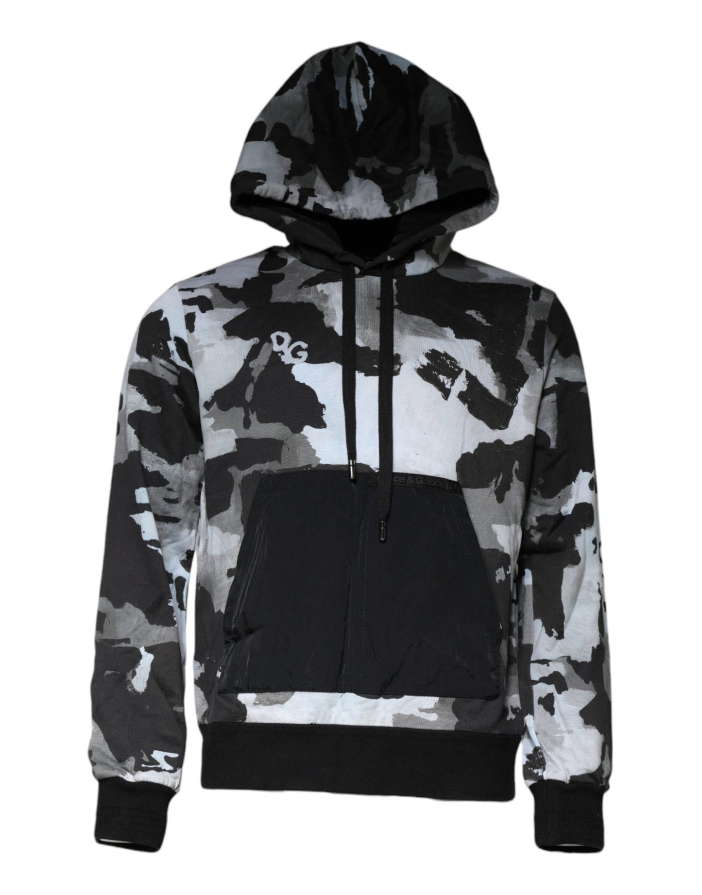 Dolce & Gabbana Multicolor Camouflage Men Hooded Sweater – IT52 | XL par Dolce & Gabbana | Disponible sur Sandy Store ByNet