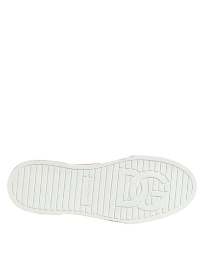 Dolce & Gabbana Multicolor Cotton High Top Men Sneakers Shoes – EU 39 | US 6 par Dolce & Gabbana | Disponible sur Sandy Store ByNet