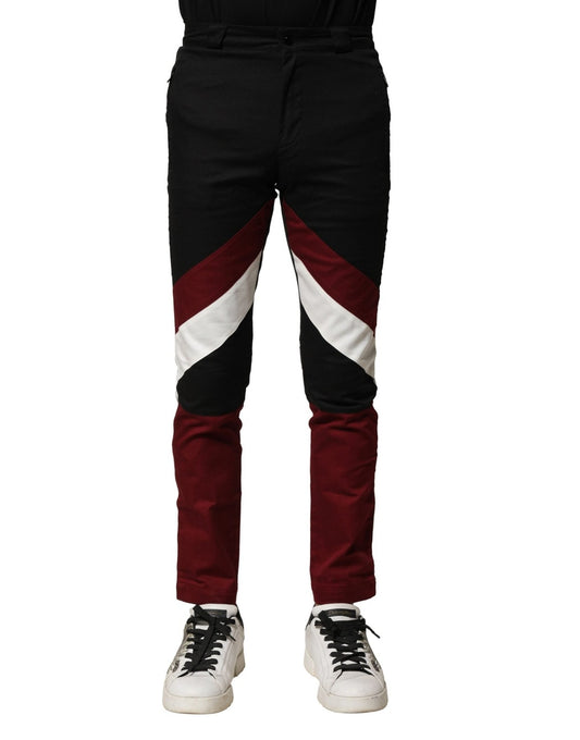 Dolce & Gabbana Multicolor Cotton Jogger Men Pants – IT44 | XS par Dolce & Gabbana | Disponible sur Sandy Store ByNet