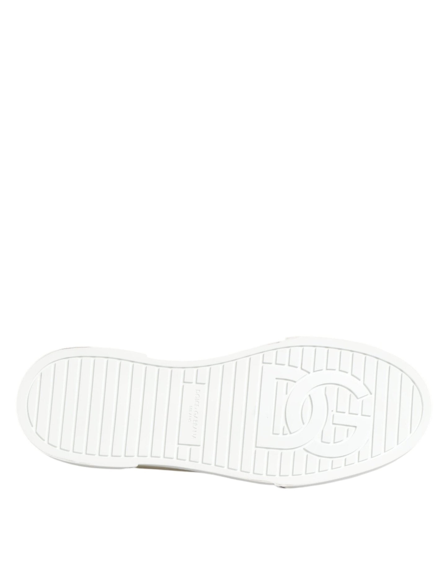 Dolce & Gabbana Multicolor Cotton Logo Low Top Sneakers Shoes – EU44/US11 par Dolce & Gabbana | Disponible sur Sandy Store ByNet
