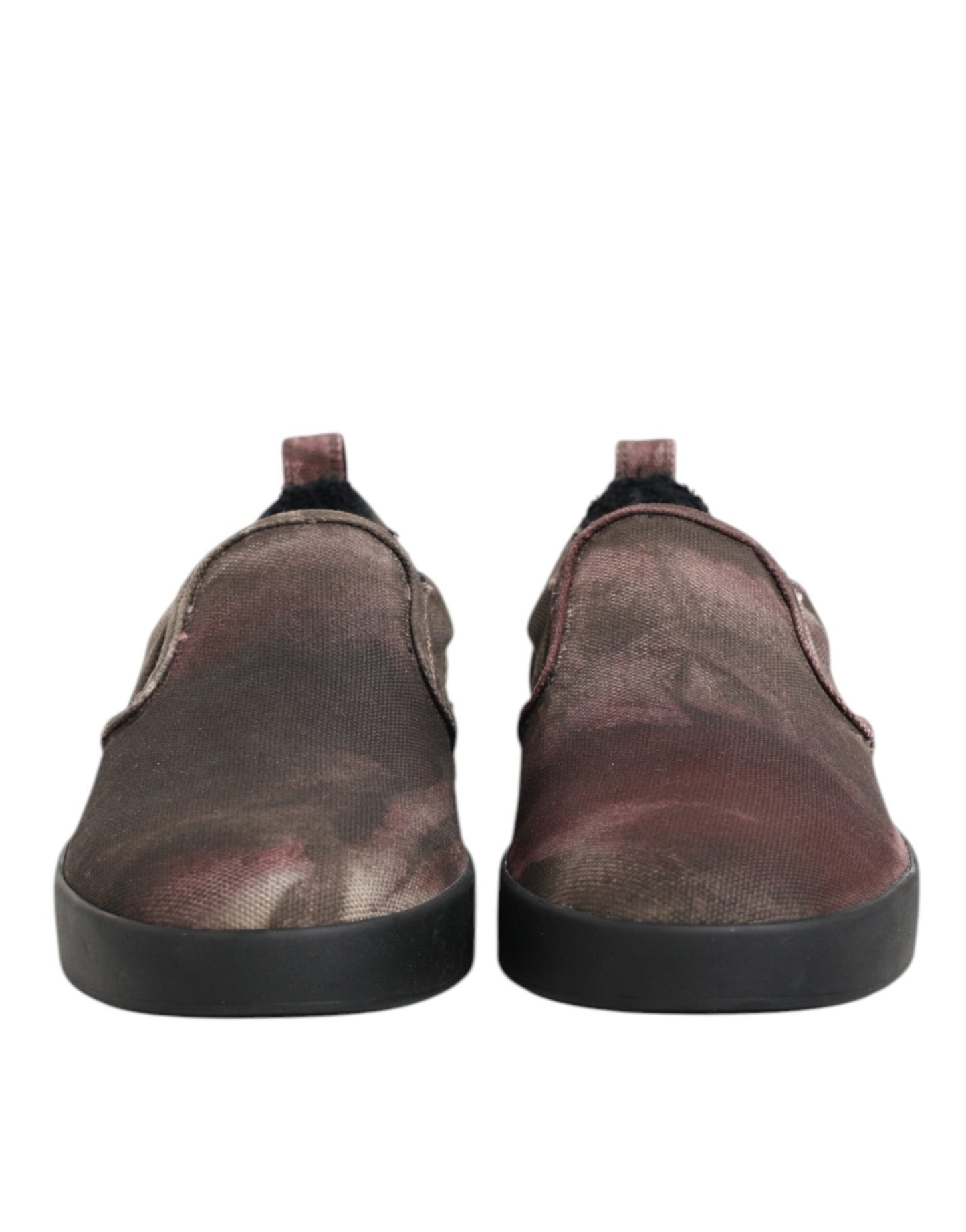 Dolce & Gabbana Multicolor Cotton Low Top Slip On Men Sneakers Shoes – EU44/US11 par Dolce & Gabbana | Disponible sur Sandy Store ByNet