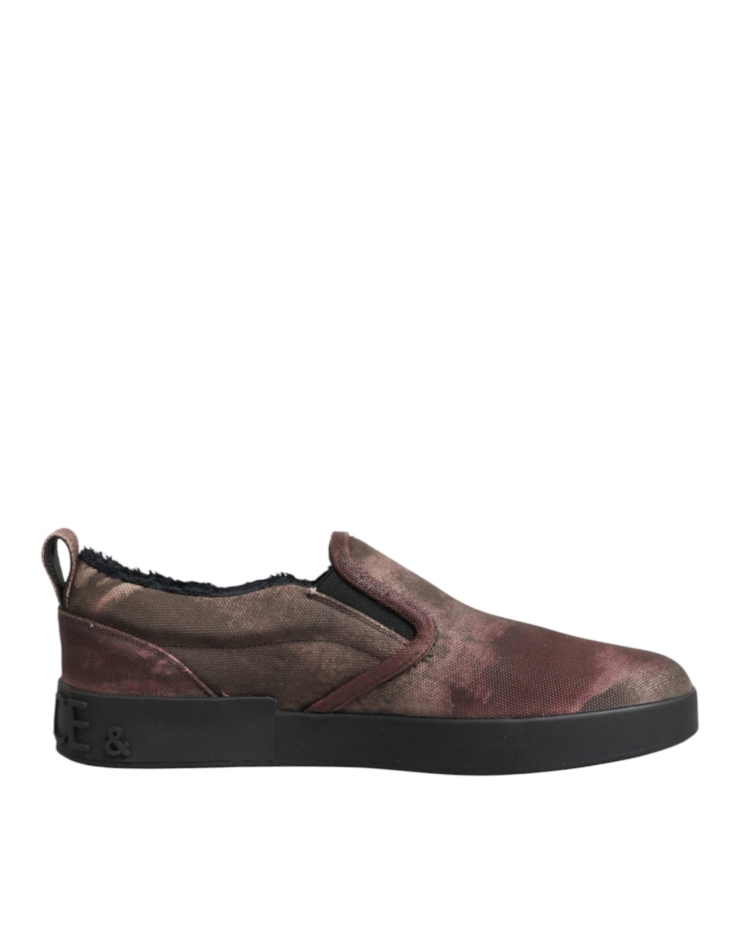 Dolce & Gabbana Multicolor Cotton Low Top Slip On Men Sneakers Shoes – EU44/US11 par Dolce & Gabbana | Disponible sur Sandy Store ByNet