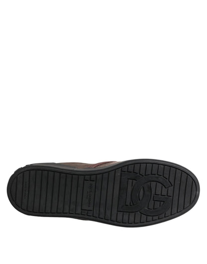 Dolce & Gabbana Multicolor Cotton Low Top Slip On Men Sneakers Shoes – EU44/US11 par Dolce & Gabbana | Disponible sur Sandy Store ByNet