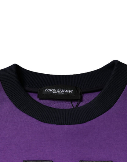 Dolce & Gabbana Multicolor Crew Neck Men Sweatshirt Sweater - Sandy Store ByNet