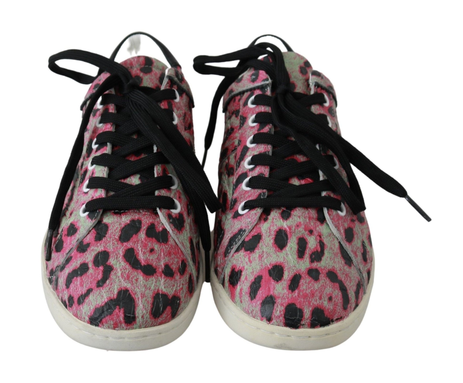 Dolce & Gabbana Multicolor Crocodile Leather Sneakers - Sandy Store ByNet