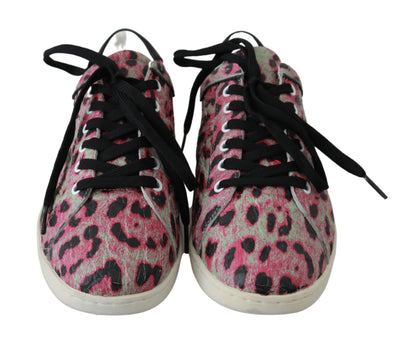 Dolce & Gabbana Multicolor Crocodile Leather Sneakers - Sandy Store ByNet