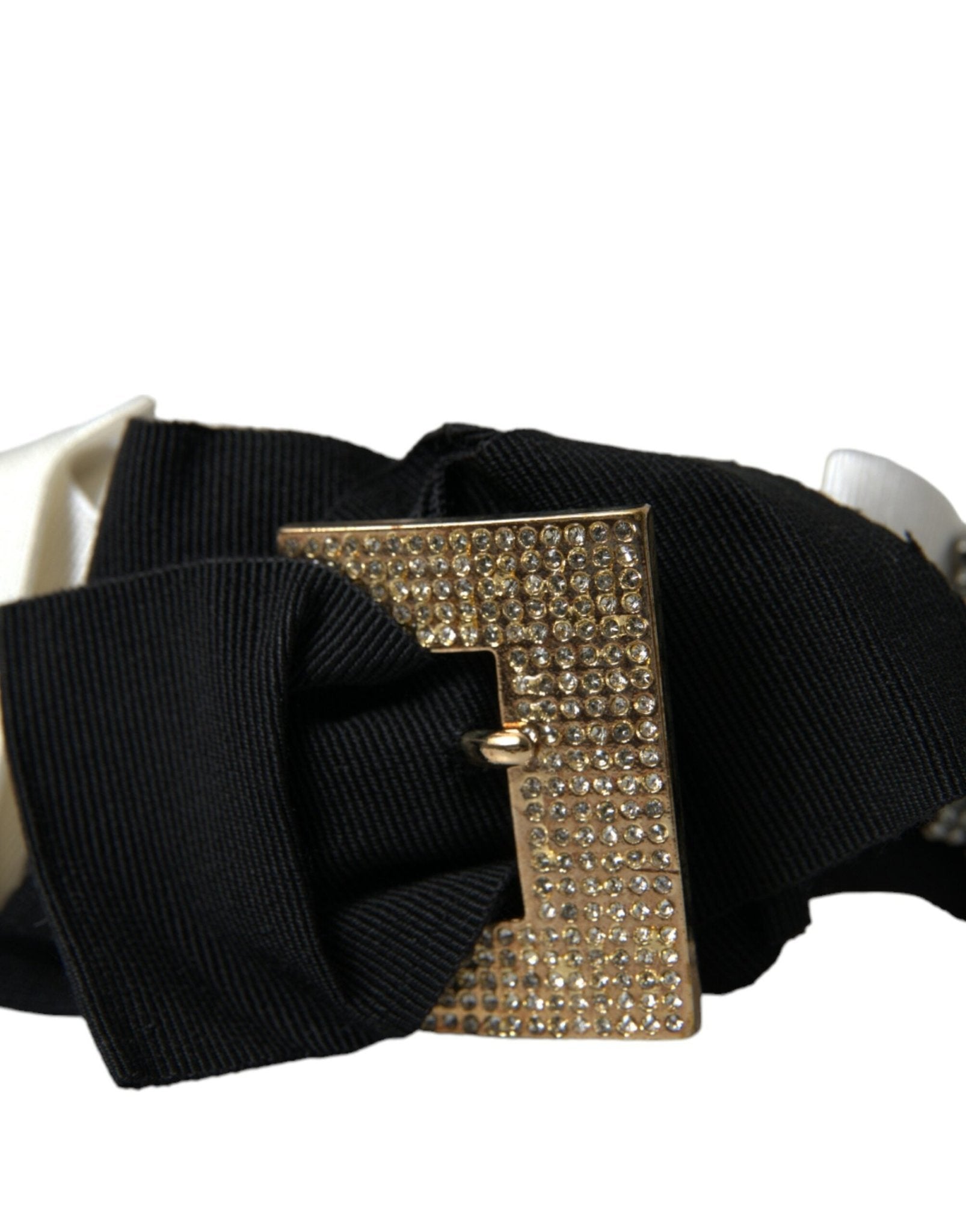 Dolce & Gabbana Multicolor Crystal Embellished Women Headband Diadem - Sandy Store ByNet