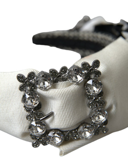 Dolce & Gabbana Multicolor Crystal Embellished Women Headband Diadem - Sandy Store ByNet
