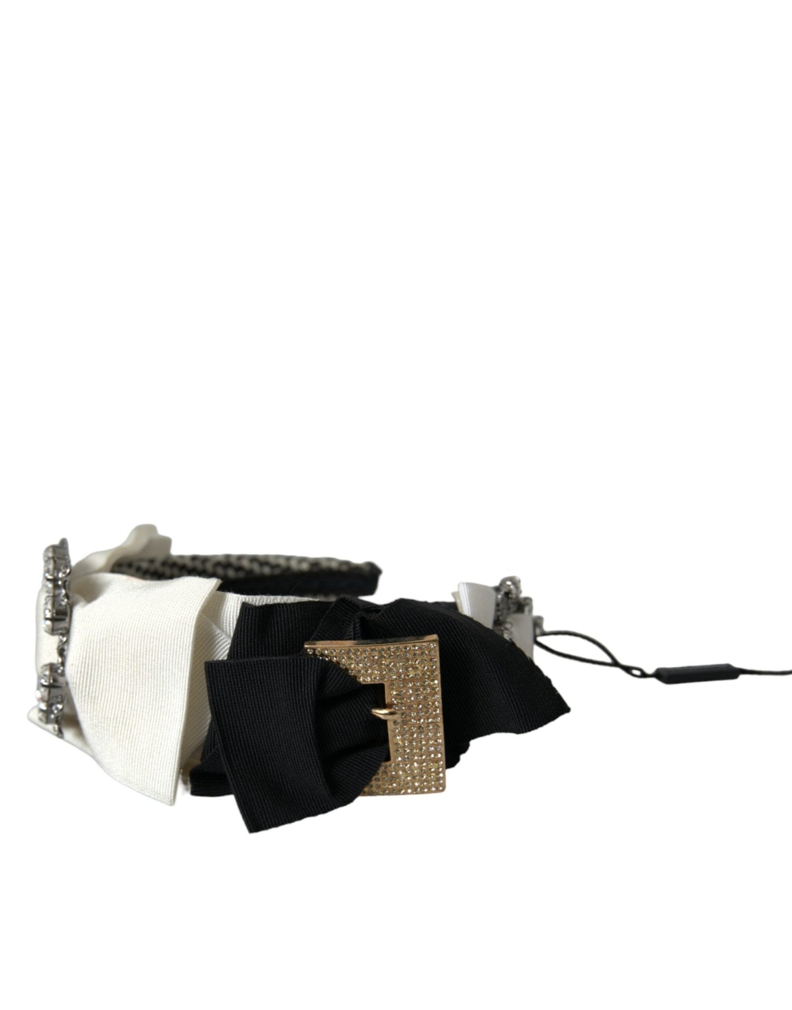 Dolce & Gabbana Multicolor Crystal Embellished Women Headband Diadem - Sandy Store ByNet