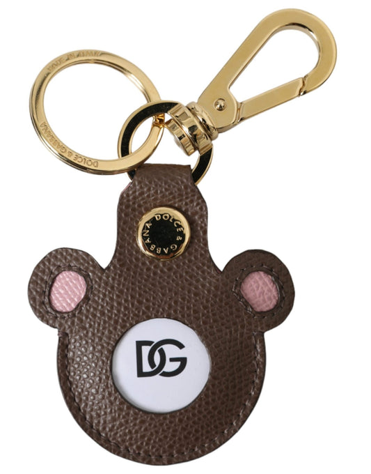 Dolce & Gabbana Multicolor Dauphine Calfskin DG Logo Keyring Keychain – par Dolce & Gabbana | Disponible sur Sandy Store ByNet