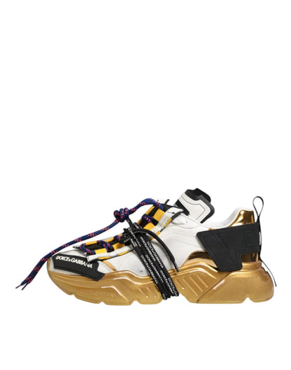 Dolce & Gabbana Multicolor Daymaster Low Top Sneakers Shoes – EU40.5/US7.5 par Dolce & Gabbana | Disponible sur Sandy Store ByNet
