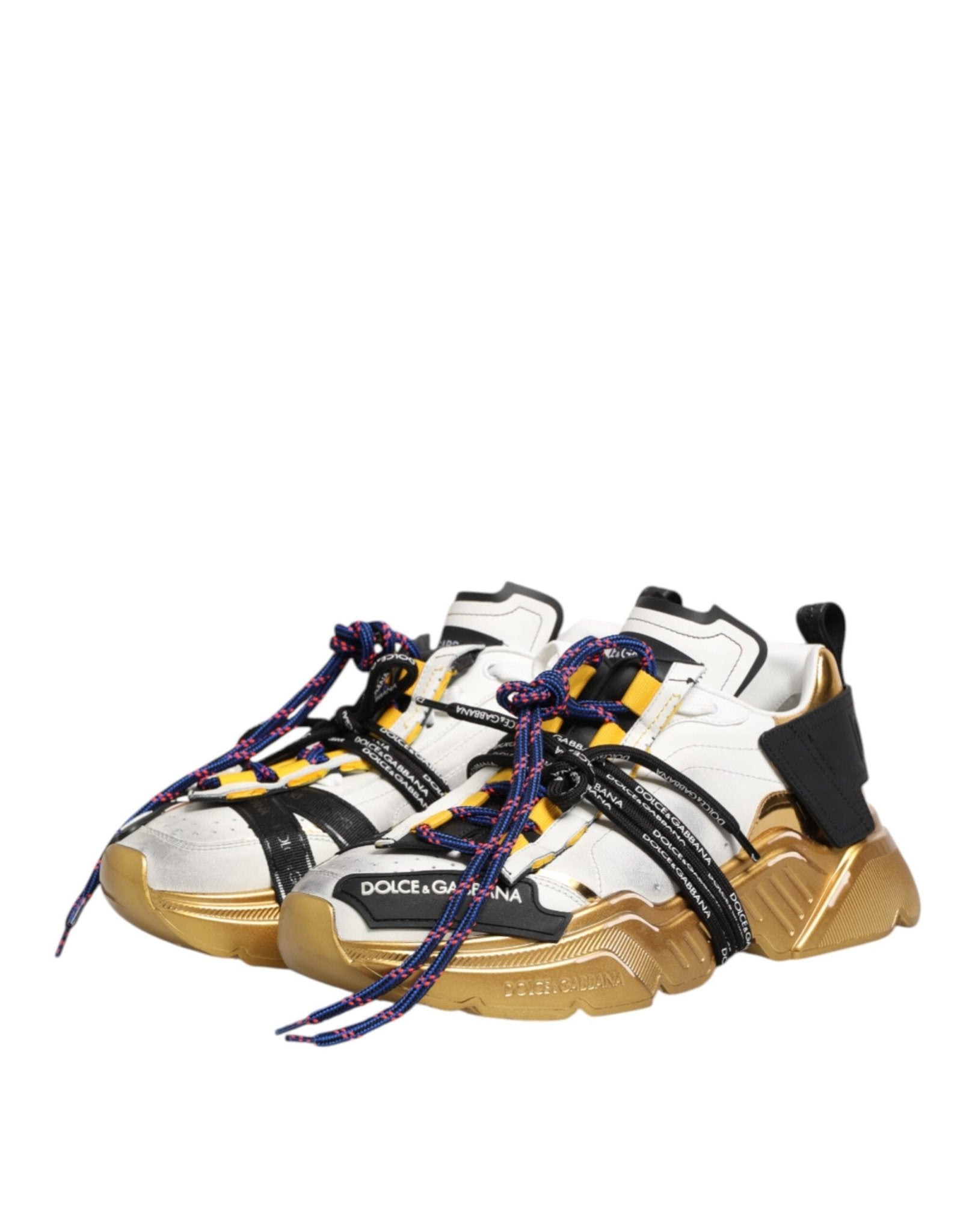 Dolce & Gabbana Multicolor Daymaster Low Top Sneakers Shoes – EU40.5/US7.5 par Dolce & Gabbana | Disponible sur Sandy Store ByNet