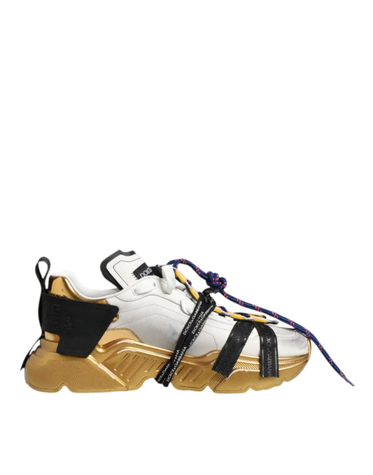 Dolce & Gabbana Multicolor Daymaster Low Top Sneakers Shoes – EU40.5/US7.5 par Dolce & Gabbana | Disponible sur Sandy Store ByNet