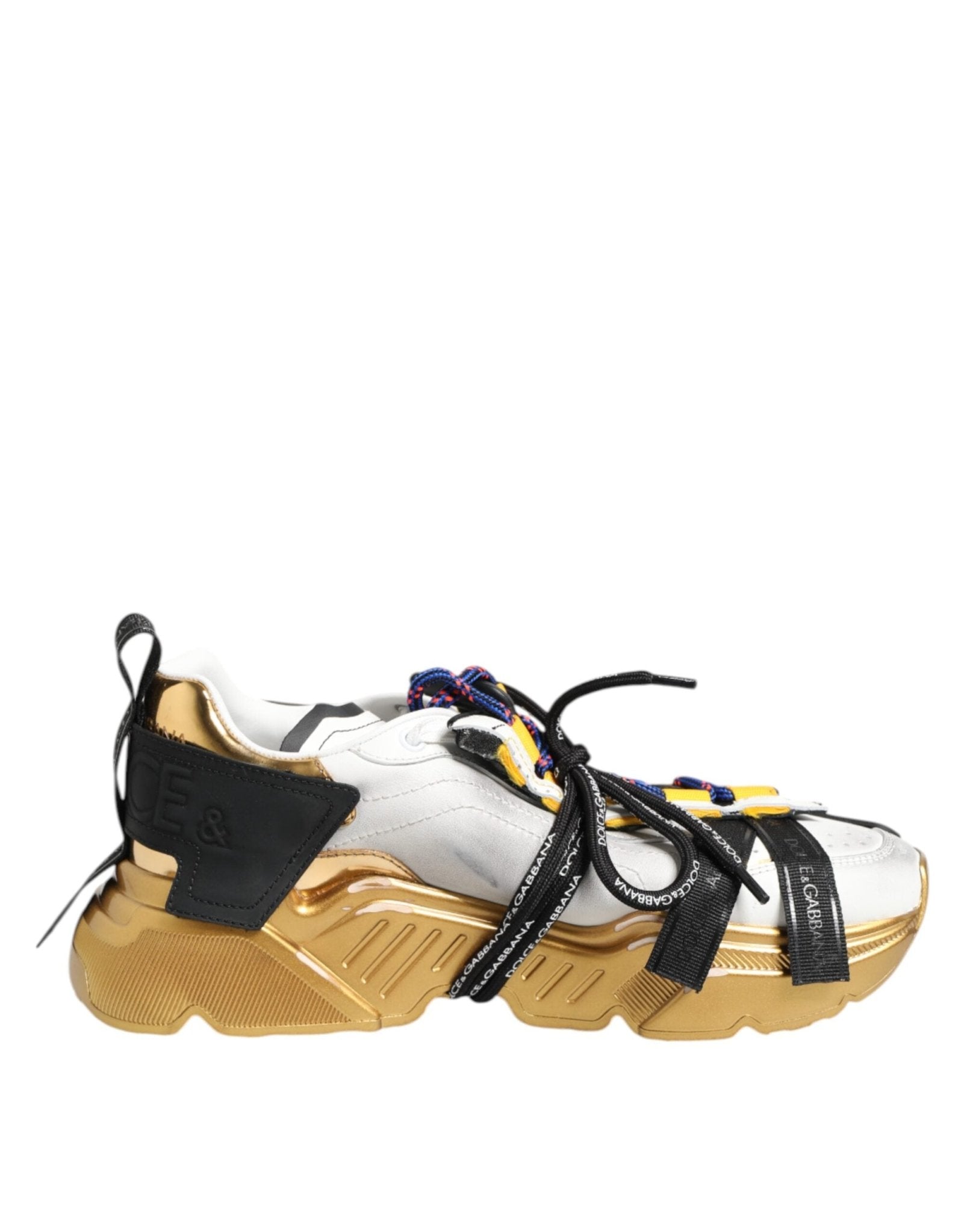 Dolce & Gabbana Multicolor Daymaster Low Top Sneakers Shoes – EU40.5/US7.5 par Dolce & Gabbana | Disponible sur Sandy Store ByNet