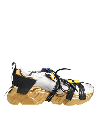 Dolce & Gabbana Multicolor Daymaster Low Top Sneakers Shoes – EU40.5/US7.5 par Dolce & Gabbana | Disponible sur Sandy Store ByNet