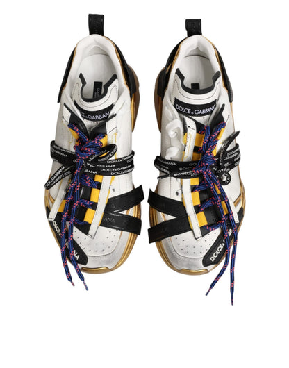 Dolce & Gabbana Multicolor Daymaster Low Top Sneakers Shoes – EU40.5/US7.5 par Dolce & Gabbana | Disponible sur Sandy Store ByNet